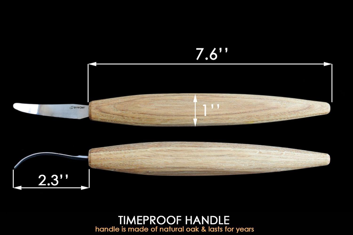 image:imageBeaverCraft Wood Carving Hook knife SK4s Long 24 Spoon Carving Tools Spoon Whittling Knife for Professional Carvers amp Beginners Crooked Whittling Knives for Spoons Bowls Cups