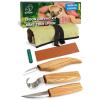 image:imageBeaverCraft S13 Wood Carving Tools Set for Spoon Carving 3 Knives Wood Carving Kit for Beginners Hook Knife Wood Carving RightHanded Spoon Carving Whittling Knives S13 RightHanded