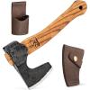image:imageBeaverCraft Bushcraft Hatchet Wood Carving Axe AX6  Forged Camping Axes amp Hatchets  Wood Chopping Axe Hand Gardening Axes for Splitting  Backpacking Hatchet