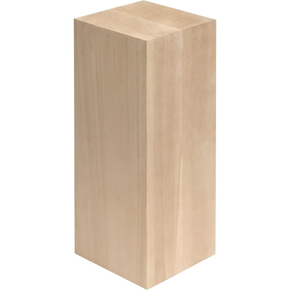 image:imageBeaverCraft Basswood Carving Blocks BW1 Large Wooden Block 10x4x4 Inches Soft Whittling Wood Basswood for Carving Unfinished Wood for Crafts