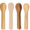image:imageBeaverCraft Wood Carving Spoon Blanks Kit BB3  Wooden Blank for Spoon Carving  Whittling Wood  Soft Blocks Set for Hobby  Unfinished Wooden Blanks 4 pcs Alder Walnut Elm Maple
