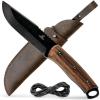 image:imageBeaverCraft Bushcraft Knife Full Tang Carbon Steel BSH4 Dusk  Bush Fixed Blade Camping Knife with Sheath for Belt  Hiking Survival Knives Tools Bushcraft Gear